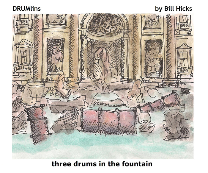 317. three drums in the fountain
