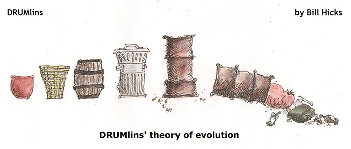 316. DRUMlins' theory of evolution