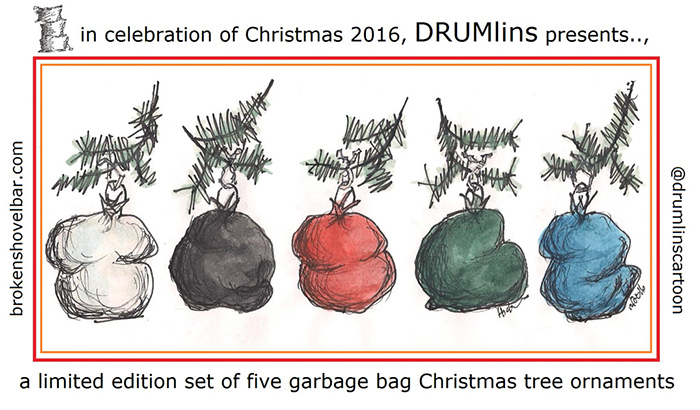 620.c  garbage bag ornaments