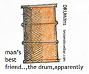 3022. Man s best friend, the drum
