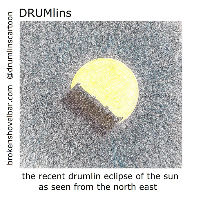673. drumlin eclipe of the sun