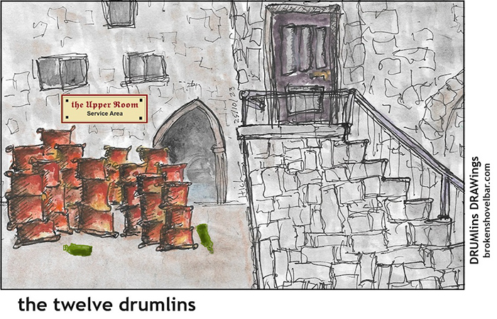 50. the twelve drumlins & the upper room