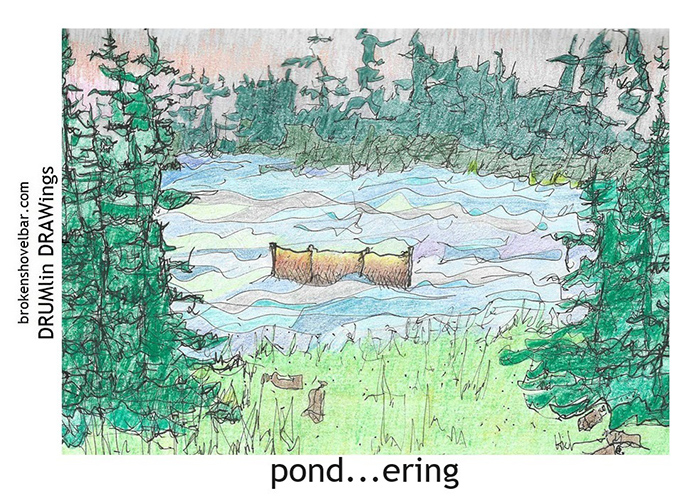 75. pond..ering