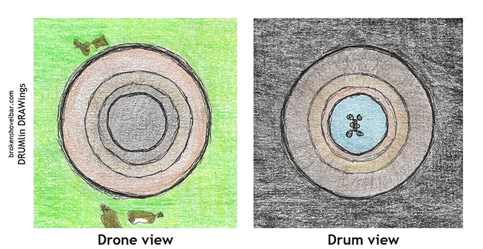 84. Drone View, Drum View