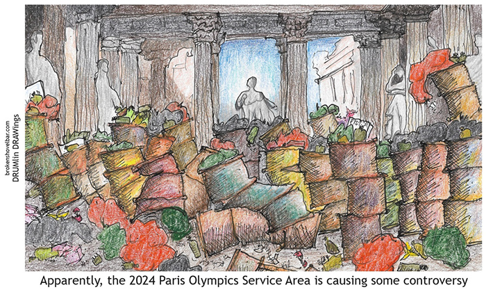 110. Paris Olympics 2024 Service Area